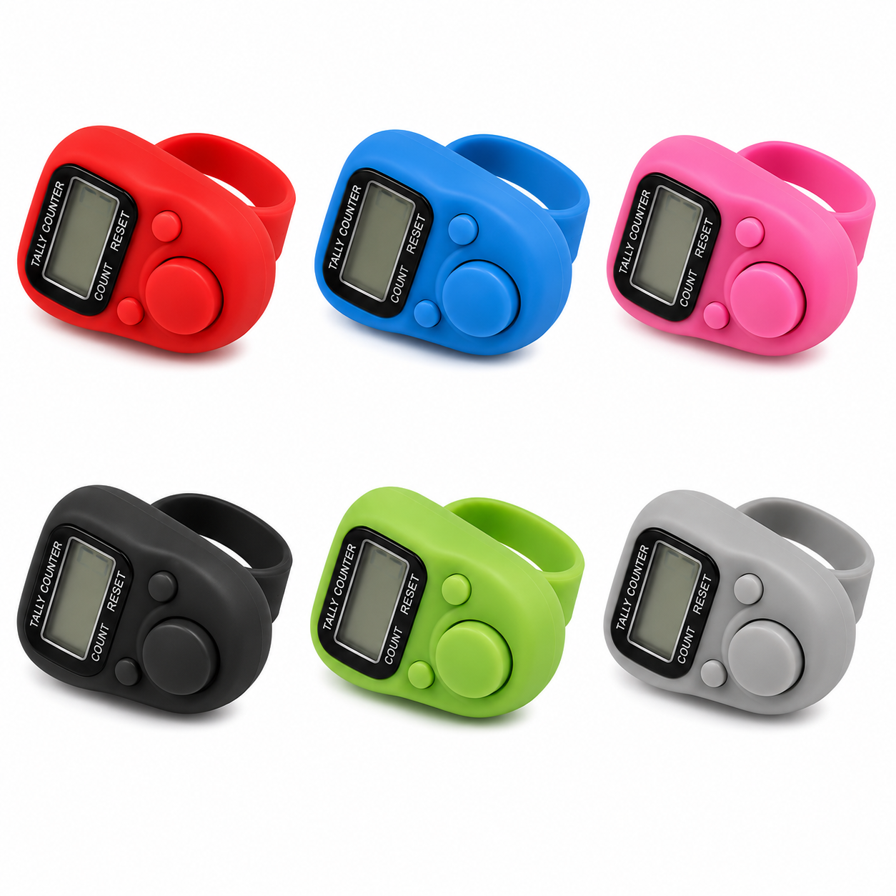 Digital Finger Counter Ring