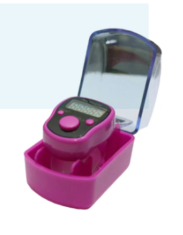 Digital Finger Counter with Storage Case