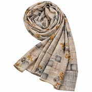 FLORAL PRINT LAWN STALLER – AL-TAMMAR