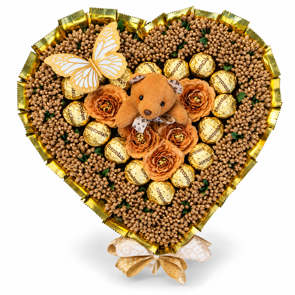 PREMIUM CHOCOLATE HEART GIFT HAMPER – AL-TAMMAR