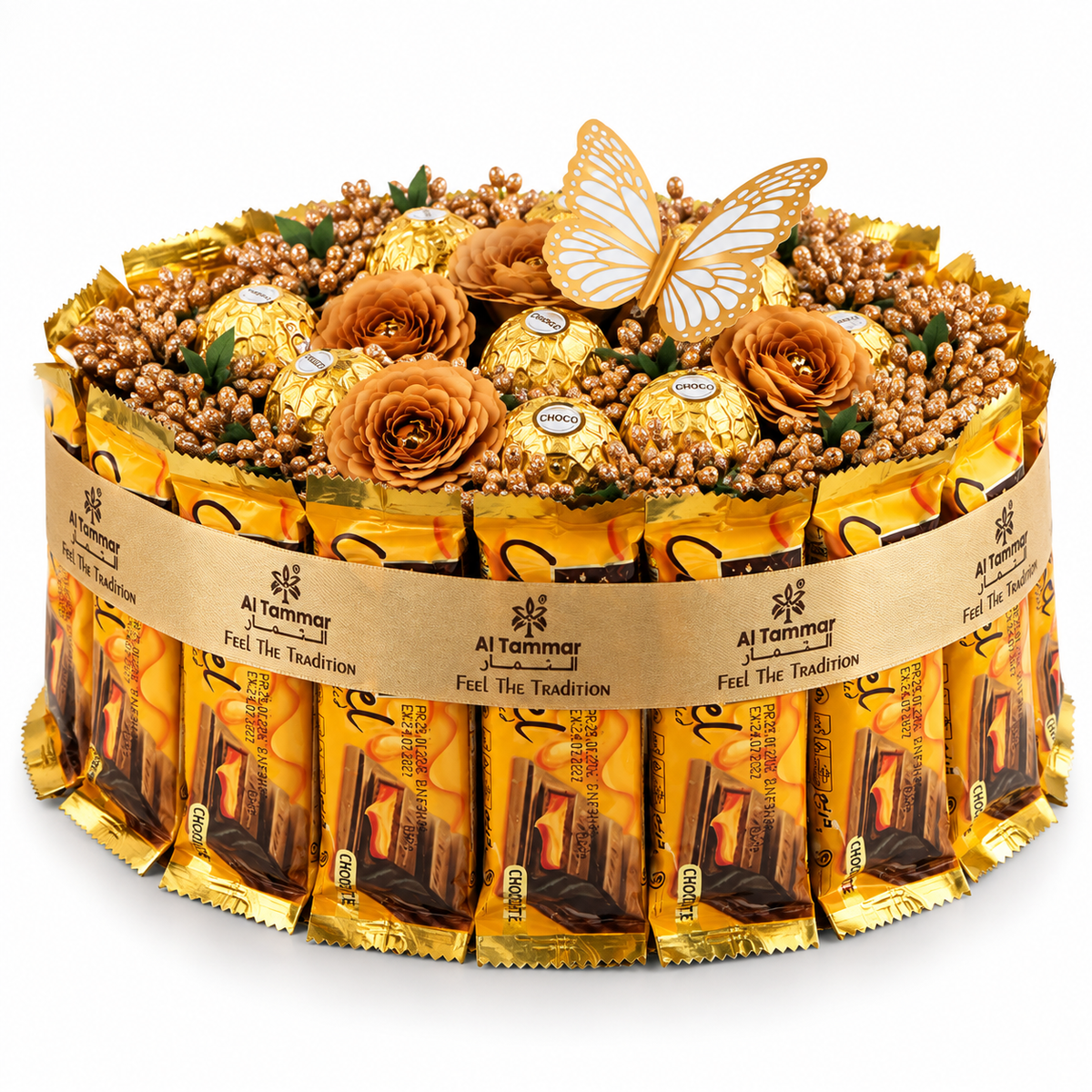PREMIUM CHOCOLATE HEART GIFT HAMPER – AL-TAMMAR
