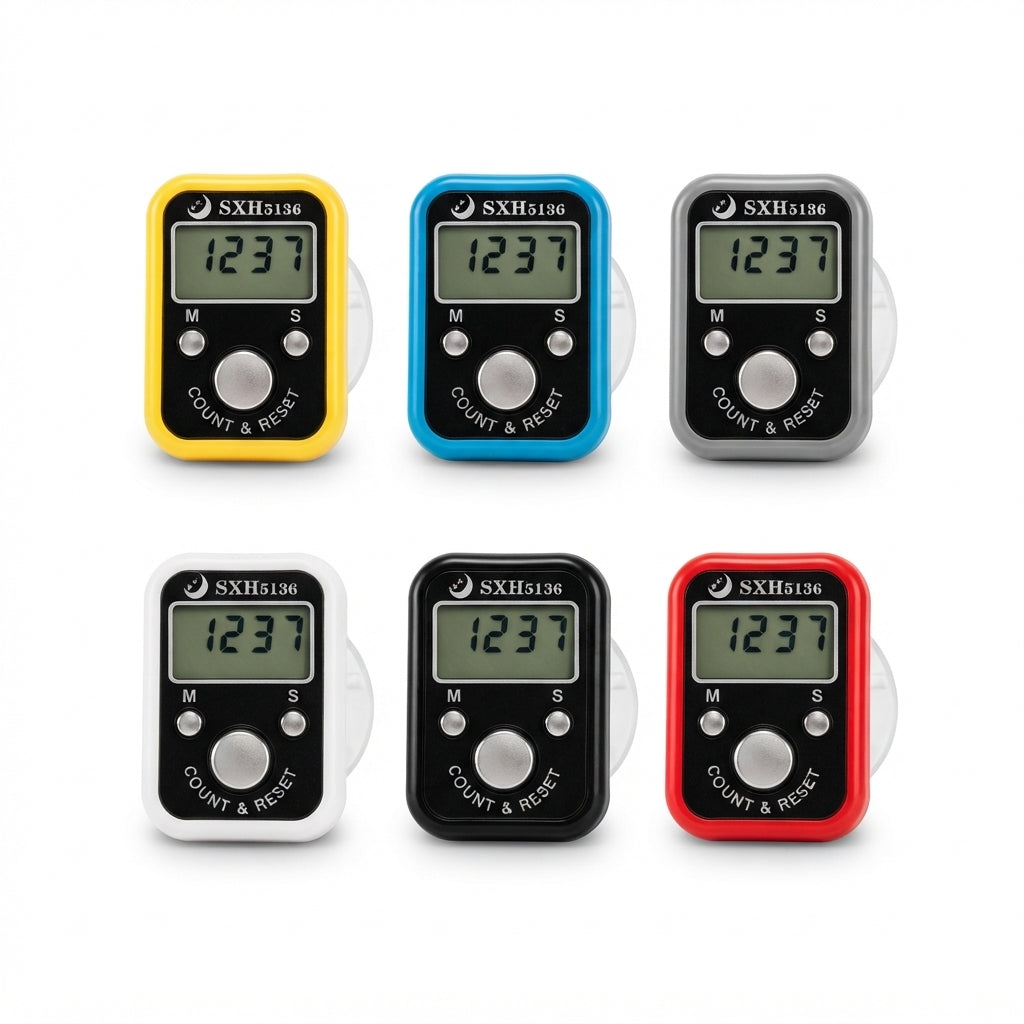 Premium Digital Tasbeeh Counter with Time Display
