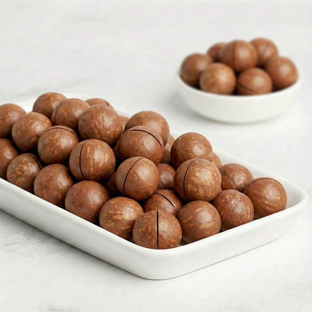 Al-Tammar Whole Macadamia in Shell – Premium Dry Fruit