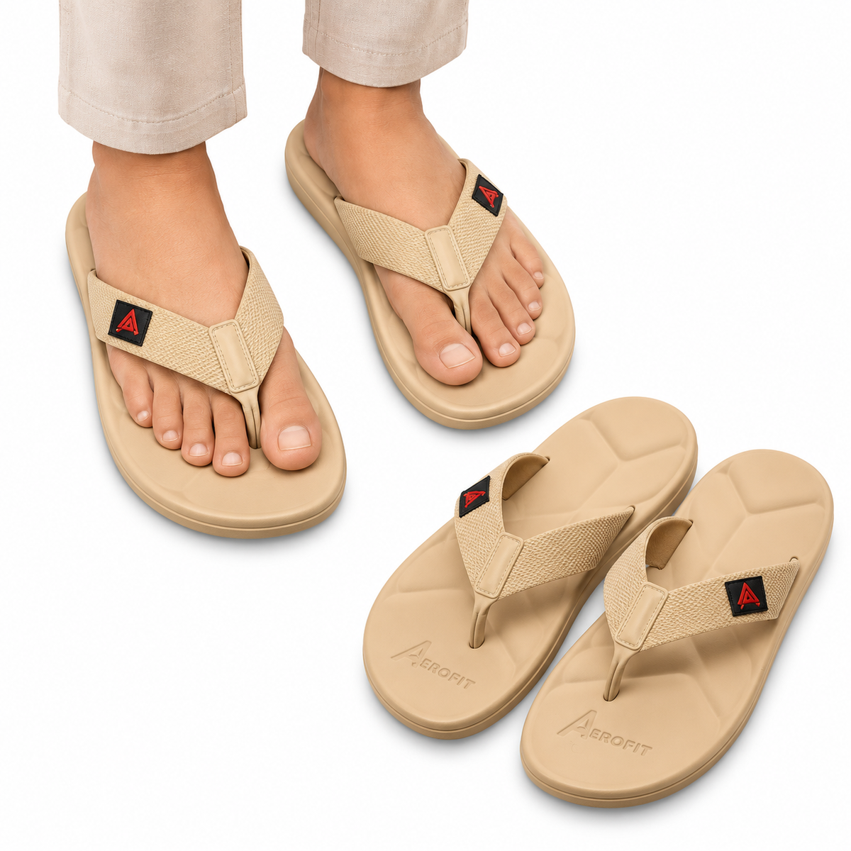 Aerosoft Comfort Strap Flip Flops