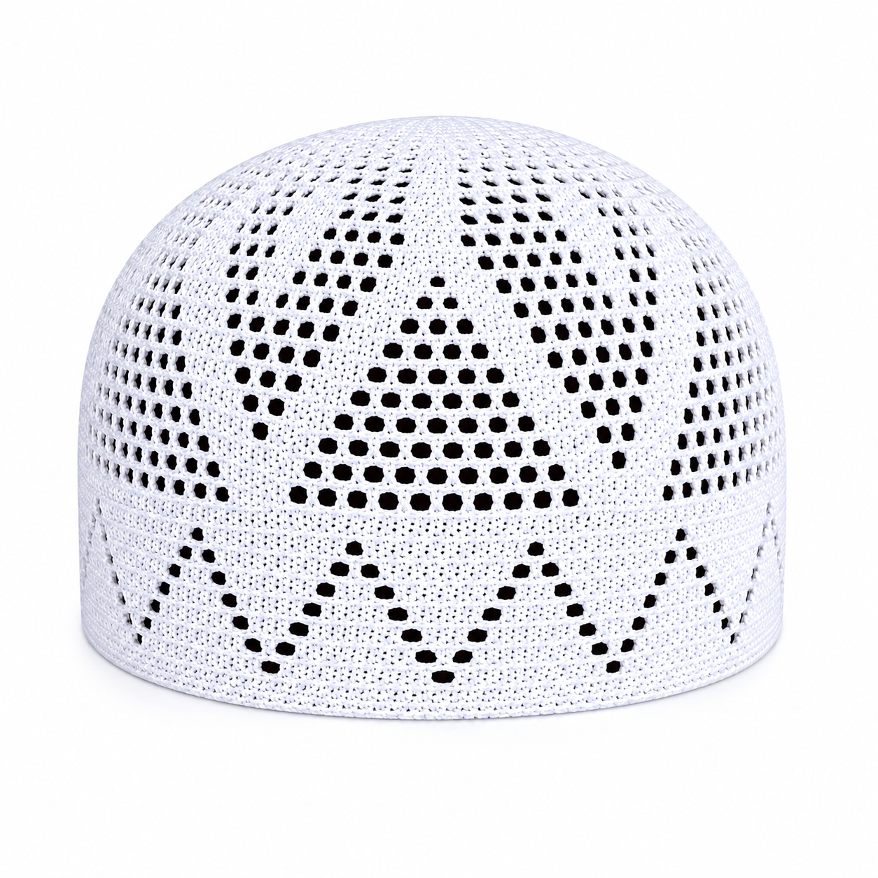 Premium Bangladeshi Prayer Cap – White