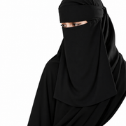 PREMIUM LADIES COTTON AHRAM / VEIL - AL-TAMMAR