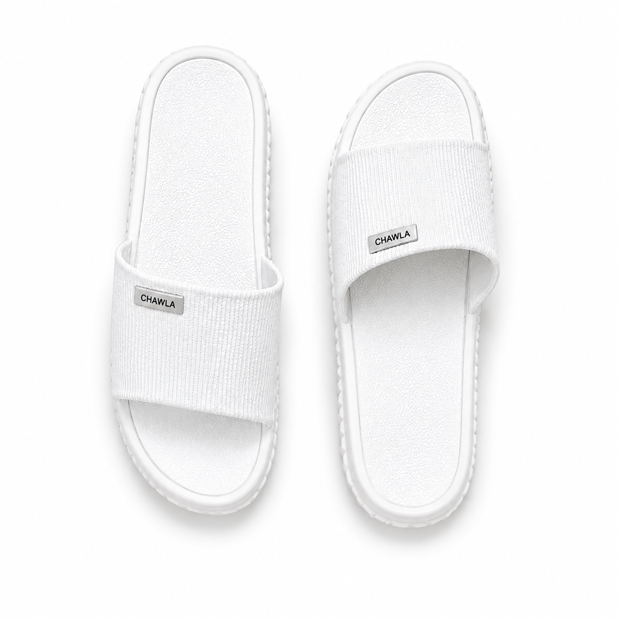 Premium White Slide Chappal for Hajj & Umrah