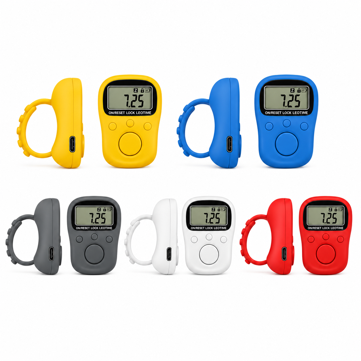 Premium Digital Tasbeeh Counter with Time Display