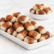 PREMIUM SUKRI DATES WITH SESAME SEEDS – AL-TAMMAR