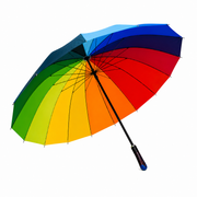 Premium Rainbow Multi-Color Umbrella