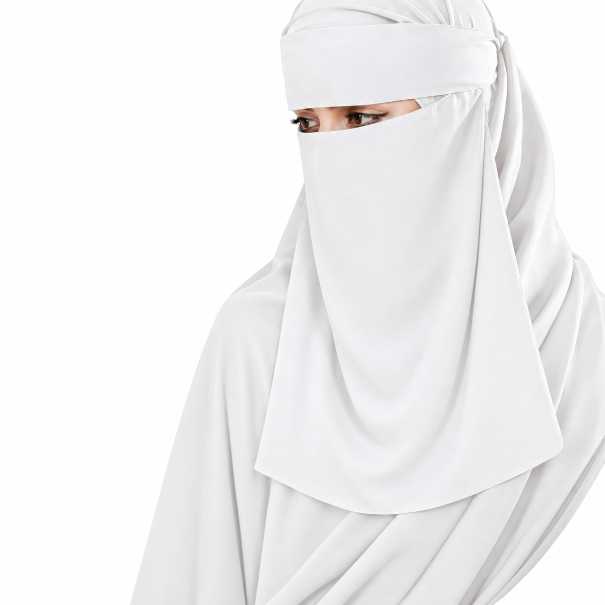 PREMIUM LADIES FABRON AHRAM / VEIL - AL-TAMMAR